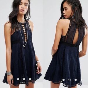 Free people Wherever You Go Mini Dress